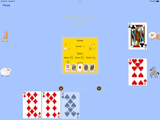 Zrzuty ekranu Sheepshead Gold iPad 