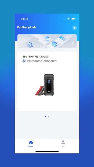Zrzuty ekranu TOPDON BatteryLab