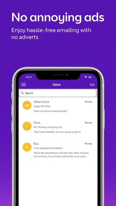 BT Email應用截圖