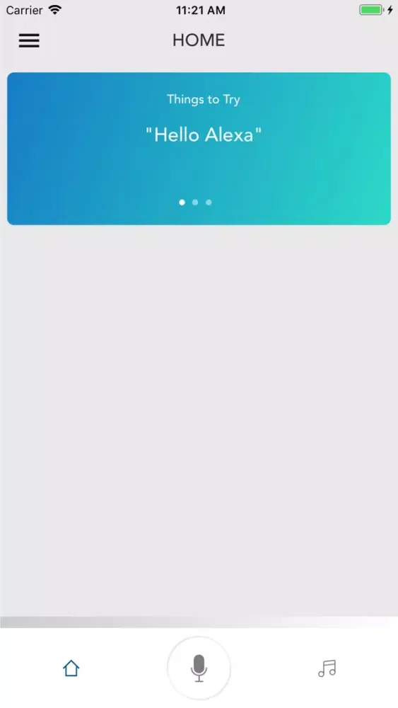 Tangkapan layar smart earphone