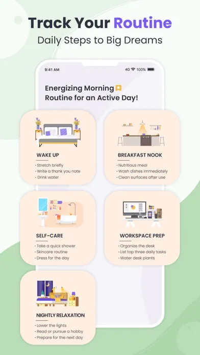 Captures d'écran de CareMe - Daily Routine Planner
