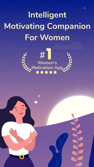 Captures d'écran de Motivation - Quotes for Women