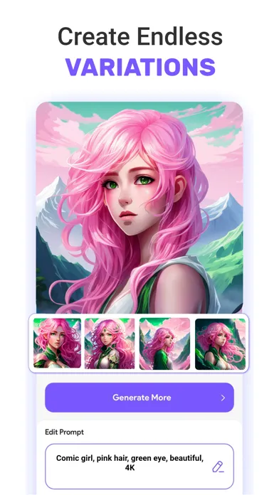 AI Art Generator © Ekran Görüntüleri