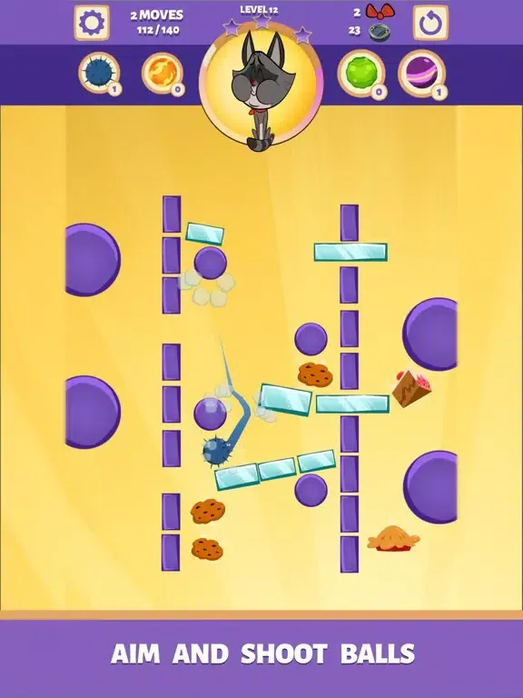 Taffy: Feed the Kitty iPad  スクリーンショット