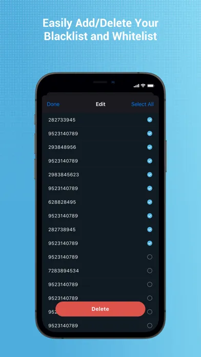 Spam Call Blocker-Batch Block应用截图
