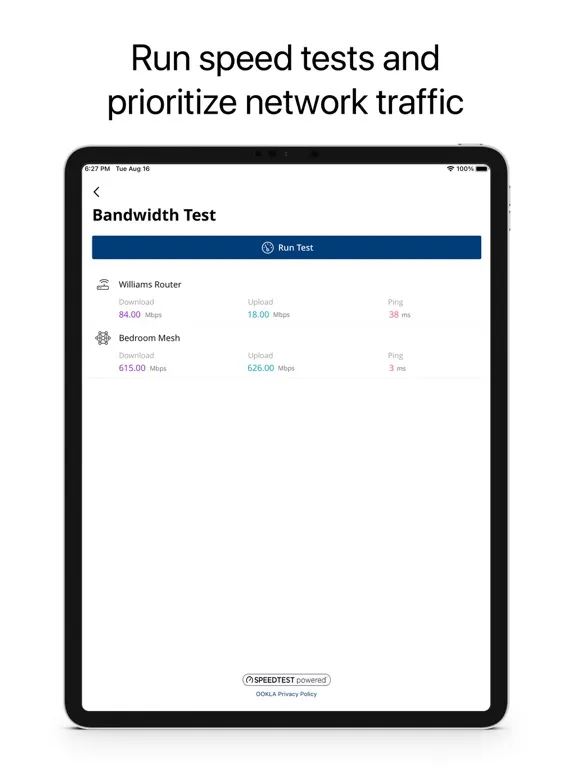 Zrzuty ekranu BTC Broadband  Wi-Fi iPad 