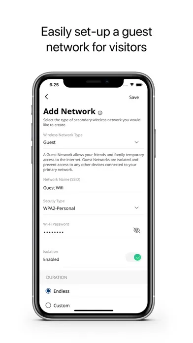 Zrzuty ekranu BTC Broadband  Wi-Fi