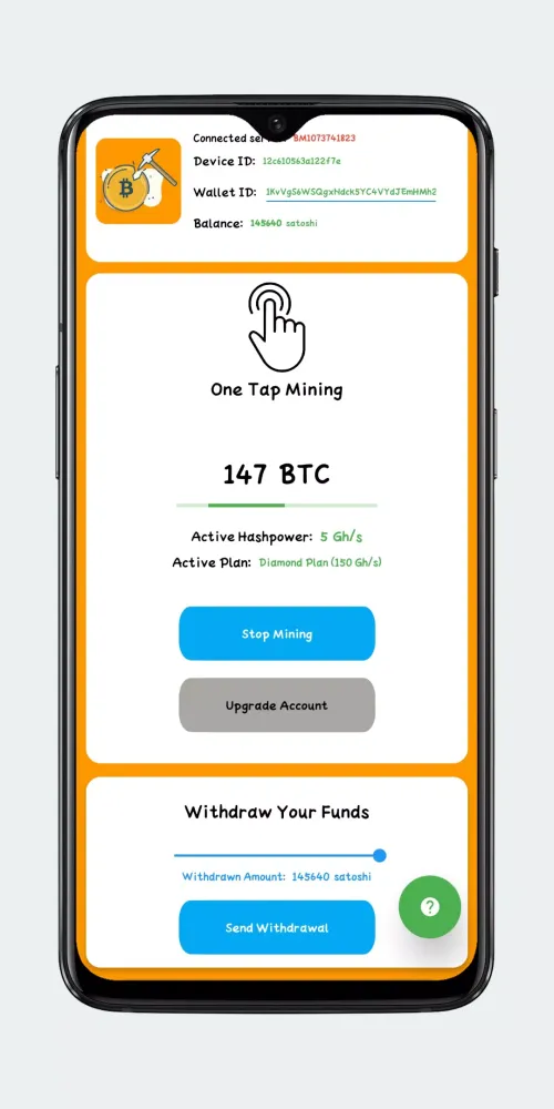 BTC CLOUD MINING Ekran Görüntüleri