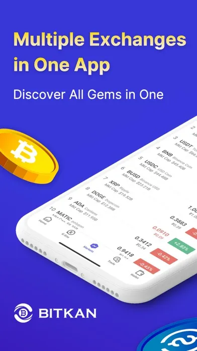 Capturas de pantalla de BitKan: Trade Bitcoin & Crypto
