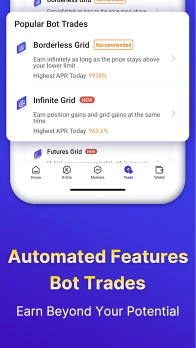 Capturas de pantalla de BitKan: Trade Bitcoin & Crypto