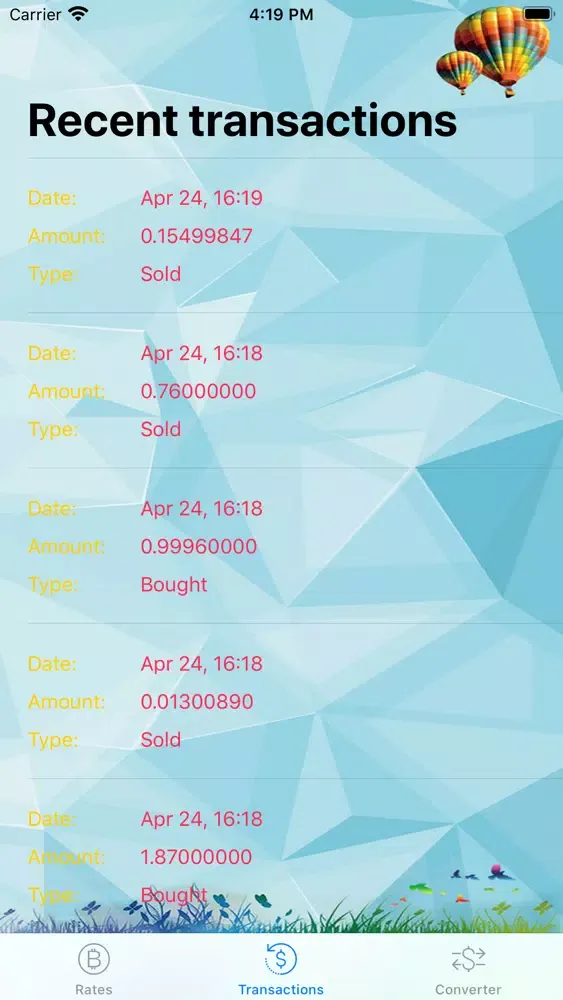 Bityard BTC-exchange Screenshots