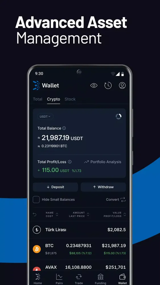 Tangkapan skrin BtcTurk | Kripto