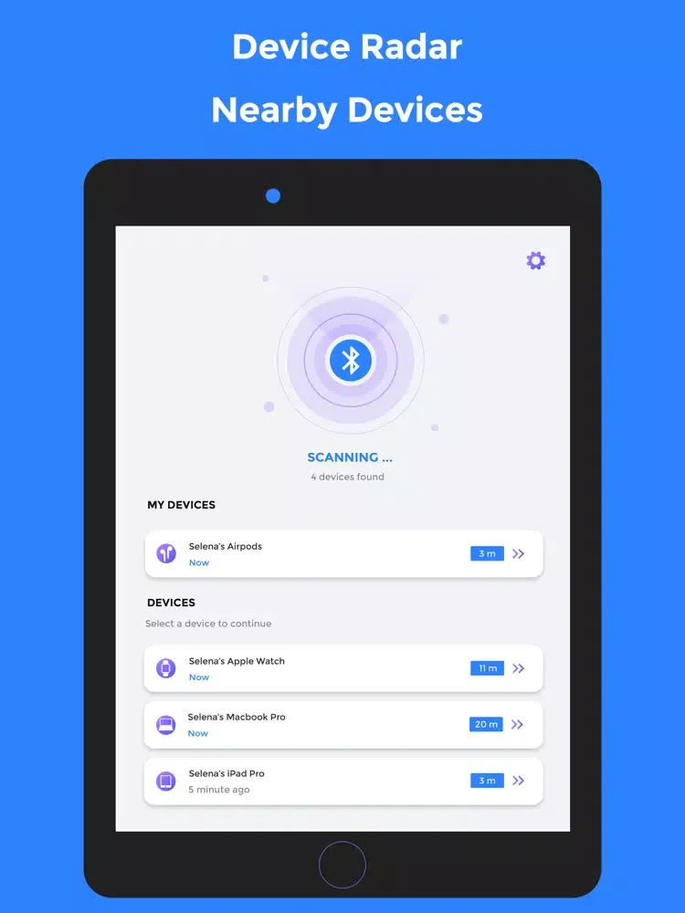 Airpod Tracker: Finder Device iPad 應用截圖
