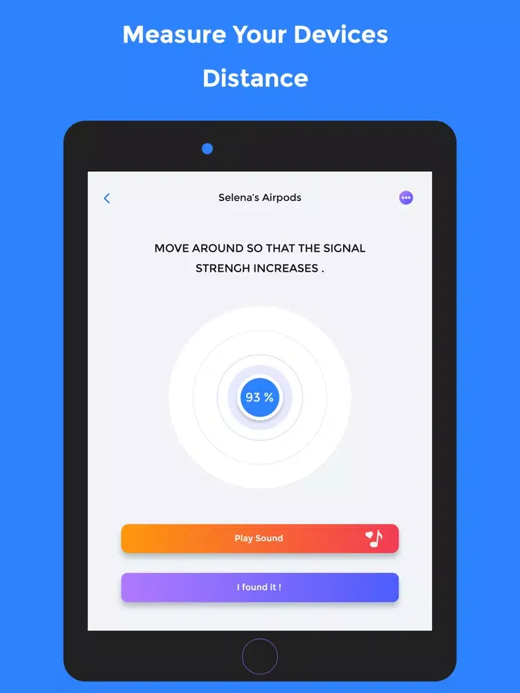 Airpod Tracker: Finder Device iPad 應用截圖