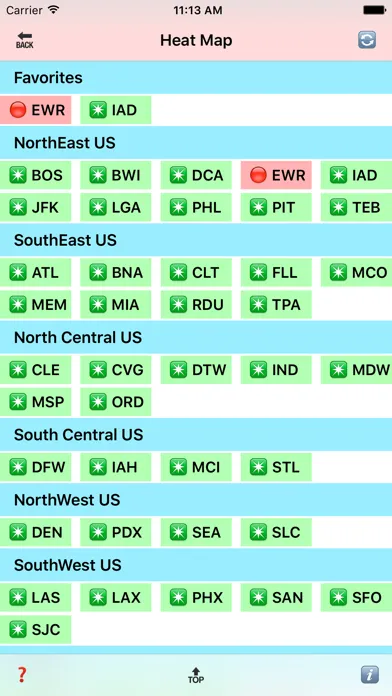 Скриншоты Airport Delay Status