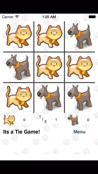 Скриншоты Cats and Dogs - Tic Tac Toe for Kids