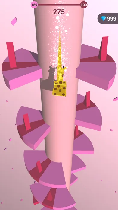 Screenshot di Helix Jump: Animal Rescue