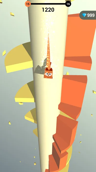 Screenshot di Helix Jump: Animal Rescue