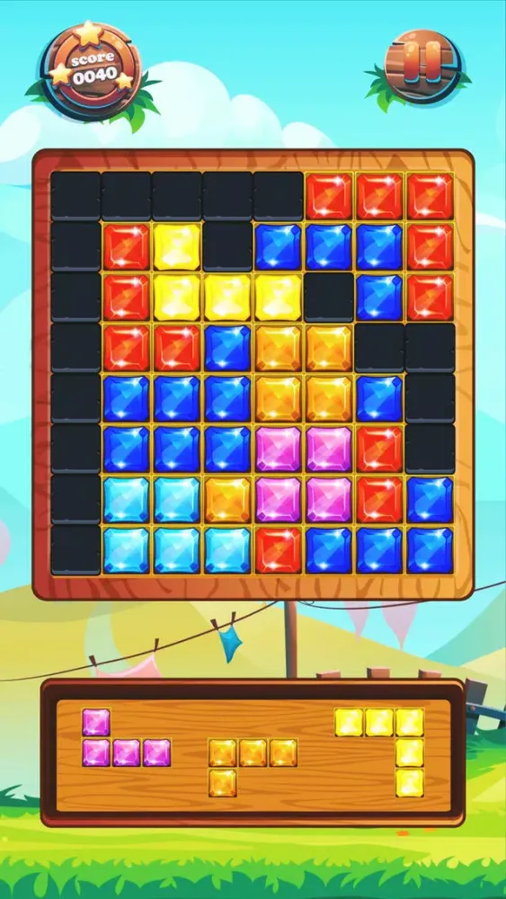 Puzzle Block Jewels Game 2018应用截图