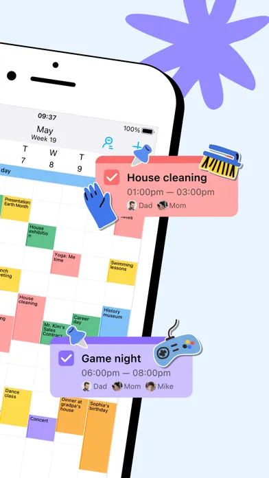 FamCal - Shared Calendar Screenshots