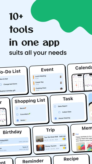 FamCal - Shared Calendar Screenshots