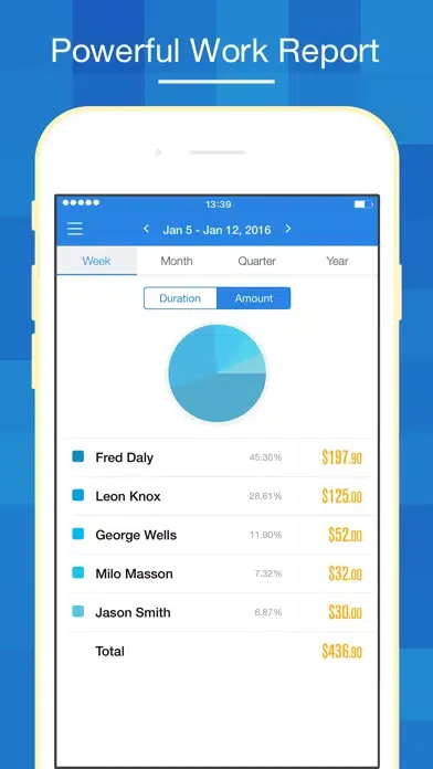 Hours Keeper Pro - Timesheet, Tracking & Billing应用截图