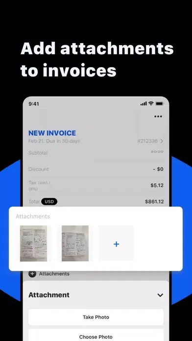 Screenshot di Estimate Maker - Invoice Clip