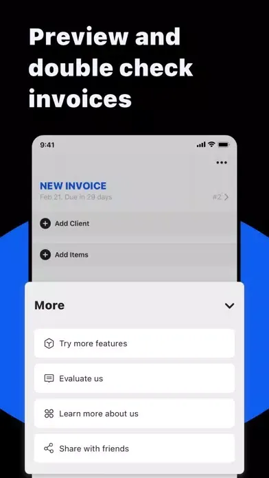 Screenshot di Estimate Maker - Invoice Clip