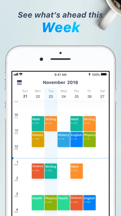 Pocket Schedule Planner Ekran Görüntüleri