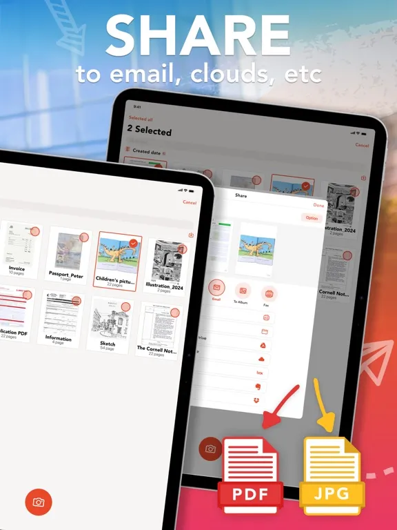 Screenshot di Tiny Doc: PDF Scanner App iPad 