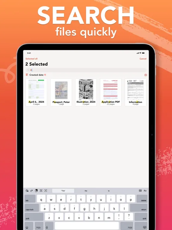 Screenshot di Tiny Doc: PDF Scanner App iPad 