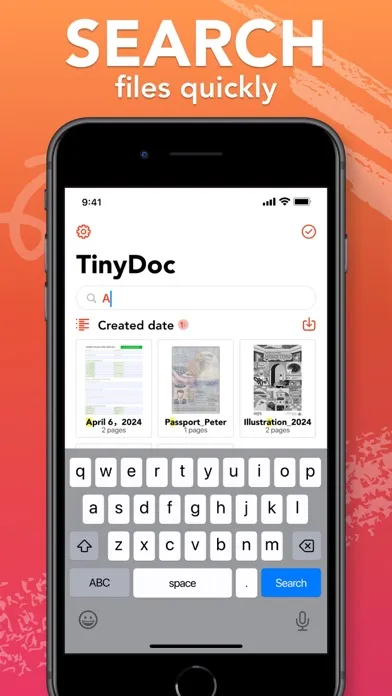 Screenshot di Tiny Doc: PDF Scanner App