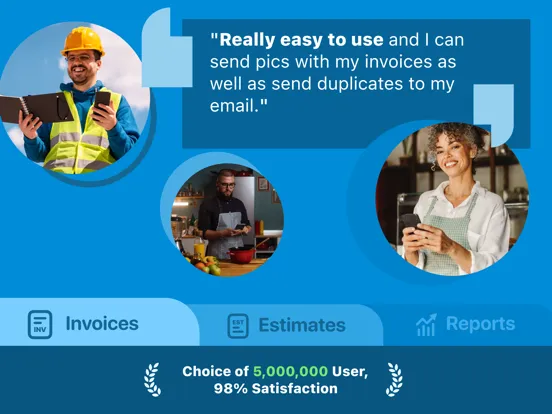 Tiny Invoice: Receipt Maker iPad  سکرین شاٹس