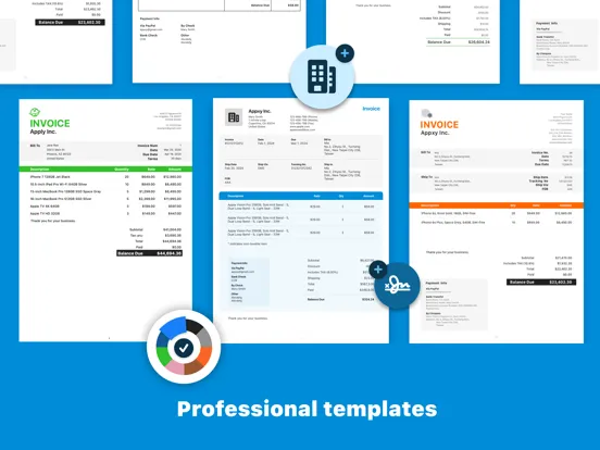 Tiny Invoice: Receipt Maker iPad  سکرین شاٹس