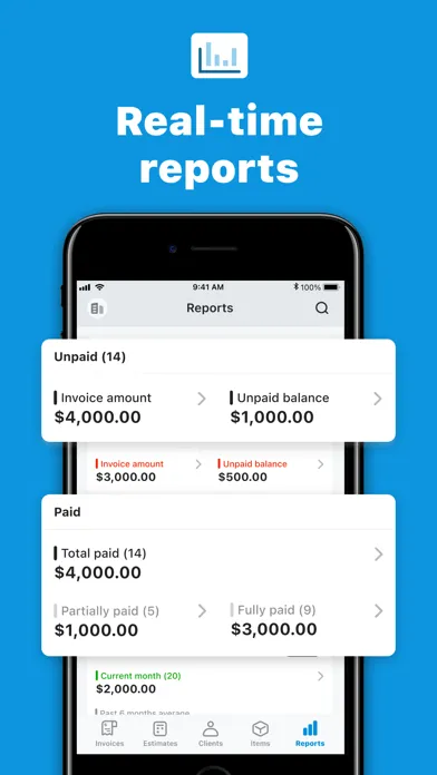 Tiny Invoice: Receipt Maker سکرین شاٹس