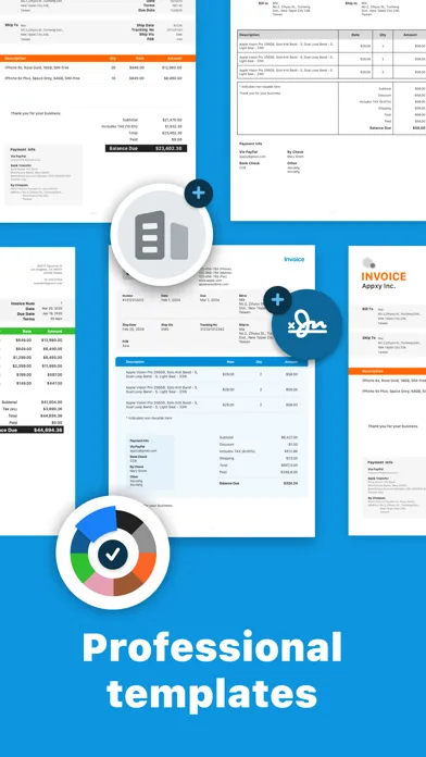 Tiny Invoice: Receipt Maker سکرین شاٹس