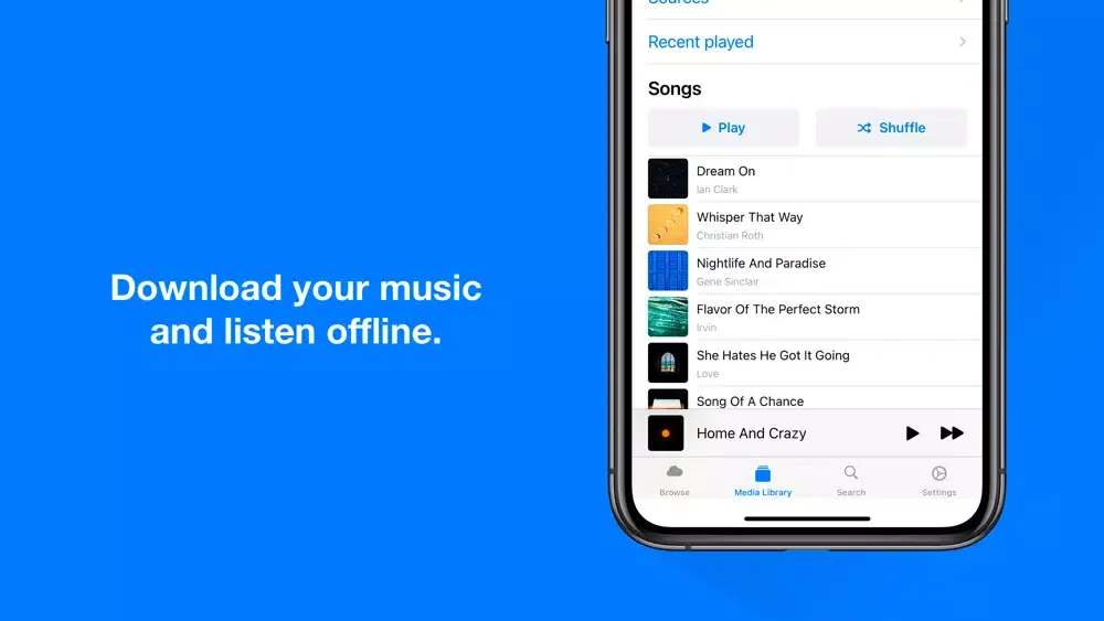 VOKZ - Cloud Music Player Screenshots