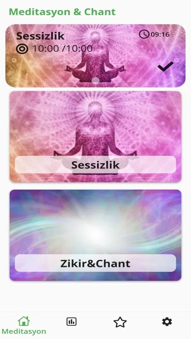 Captures d'écran de Meditasyon & Chant