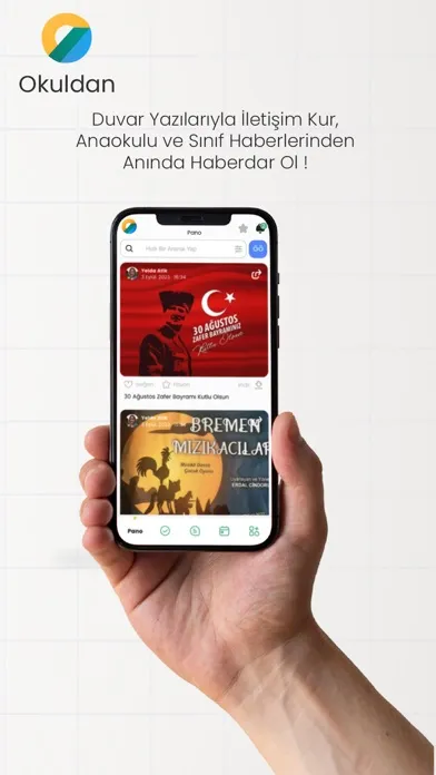 Zrzuty ekranu Okuldan Yönetici