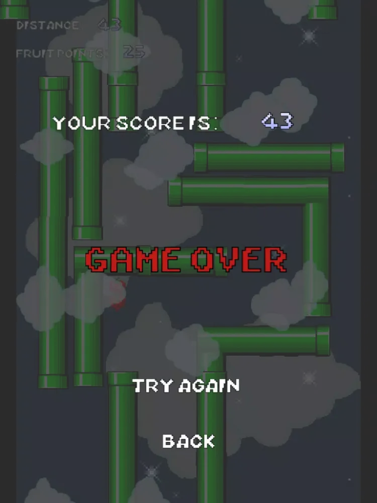 Screenshot di Flappy In Pipes iPad 