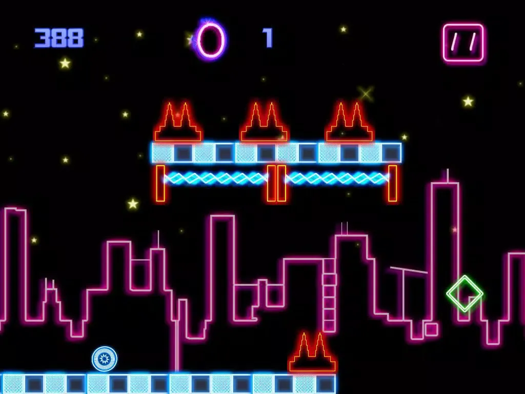 A Bouncing Neon Ball 2 iPad  Screenshots
