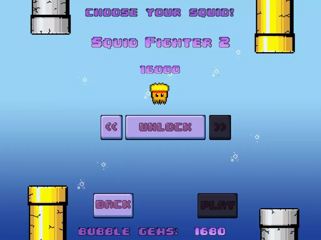 Zrzuty ekranu Splashy Squid - The Adventure of a Tiny Squid iPad 