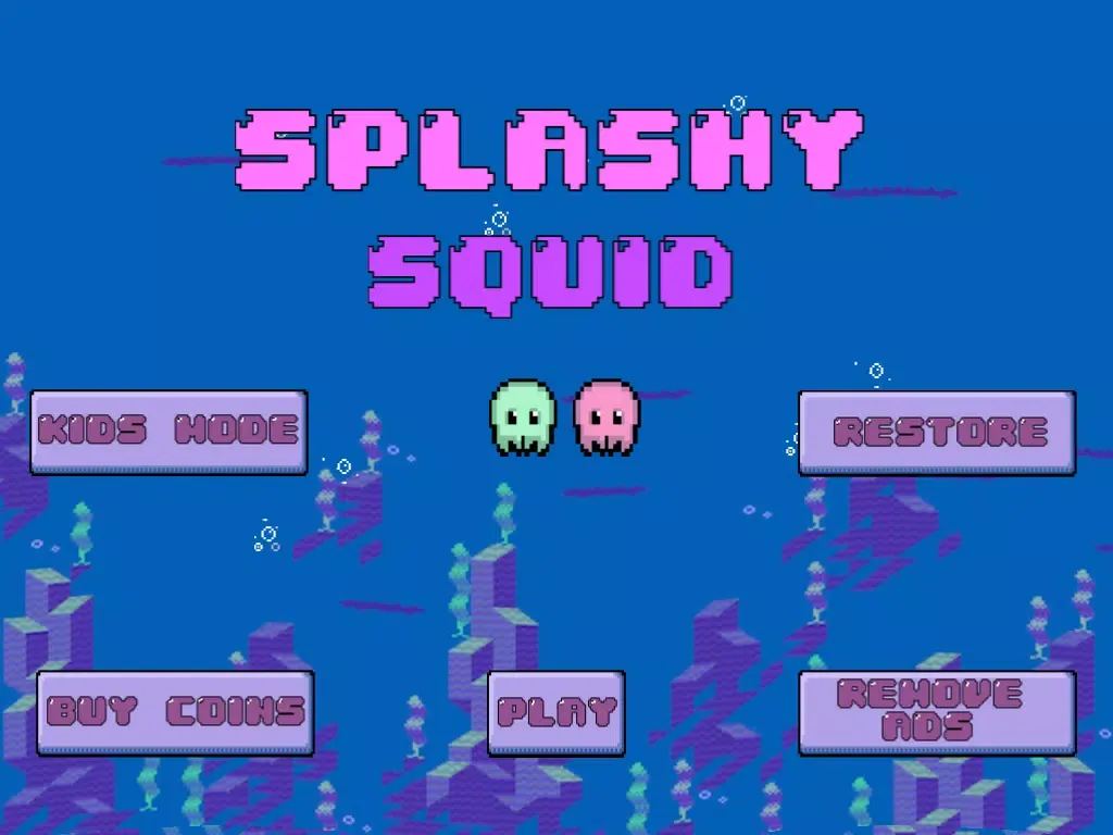 Zrzuty ekranu Splashy Squid - The Adventure of a Tiny Squid iPad 