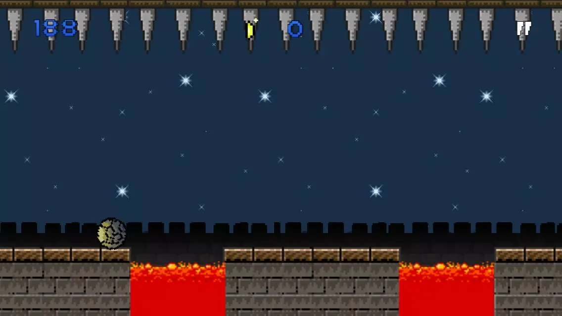 Ảnh chụp màn hình của A Bouncing Retro Ball - Hardest Game Ever