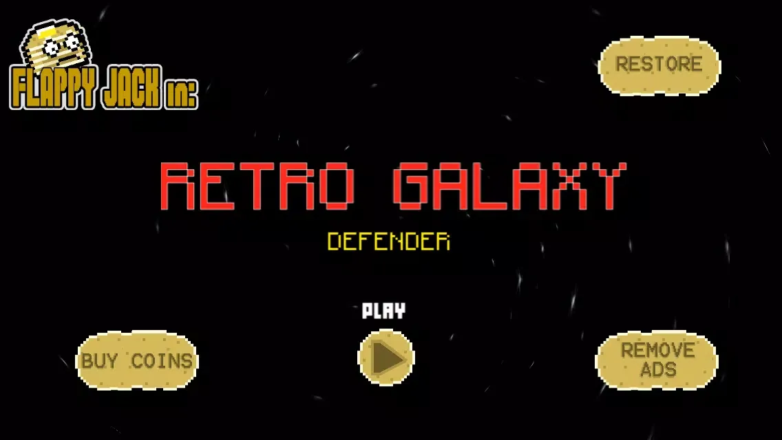 Tangkapan layar Retro Galaxy Defender - Free Space Game