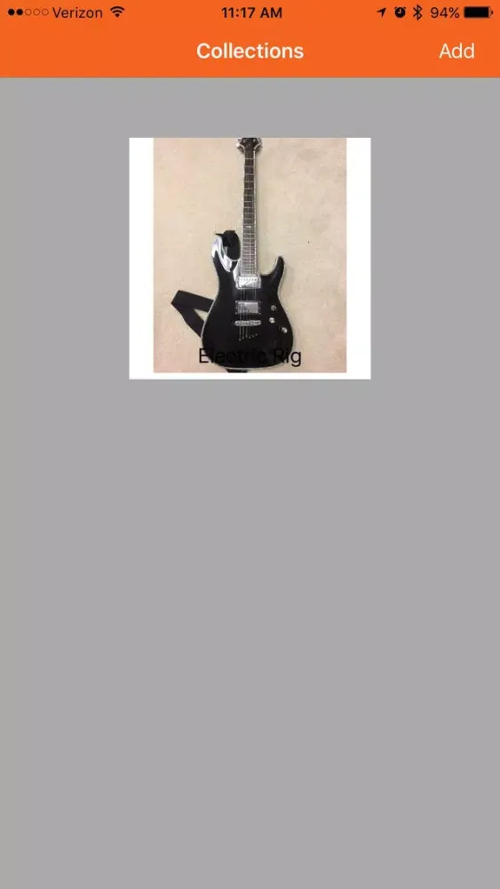 MyRig - Guitar Inventory 스크린샷