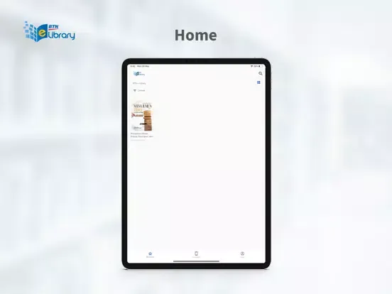 Zrzuty ekranu BTN e-Library iPad 