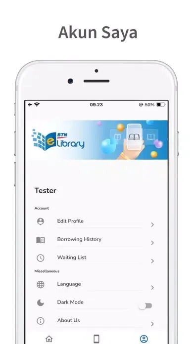 Zrzuty ekranu BTN e-Library