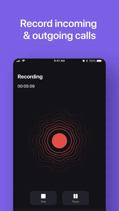 ภาพหน้าจอของ Call Recorder: Voice Recorder
