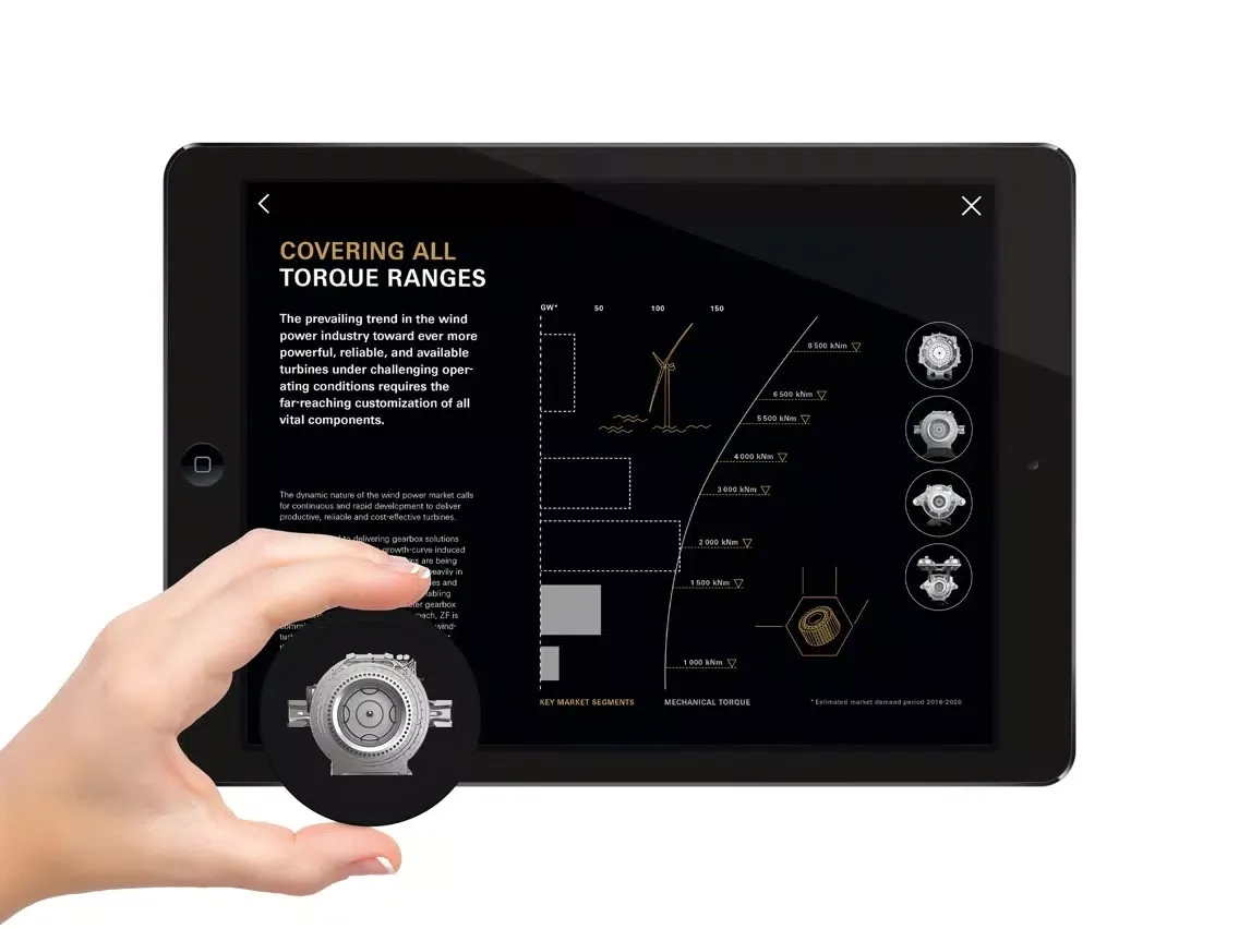 ZF Wind Power iPad  Screenshots